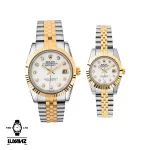 ساعت ست رولکس صفحه سفید Rolex Datejust SGW05