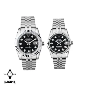 ساعت رولکس دیت جاست صفحه مشکی Rolex Datejust کد SWR0003